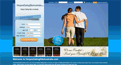 Desktop Screenshot of herpesdatingsiteaustralia.com